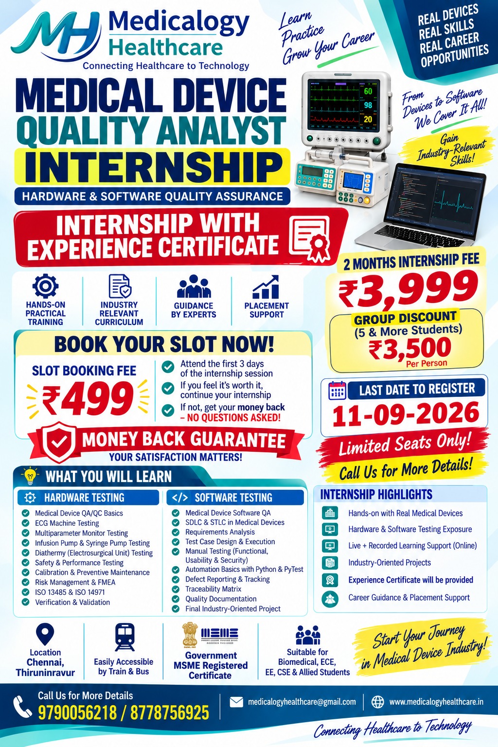 Latest Medicalogy Internship Brochure